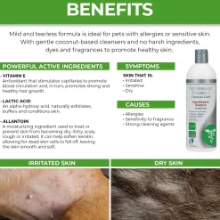 Fashion Hypoallergenic Shampoo Supplies Leashes, Collars, Beds, Flea & Tick, Etc.