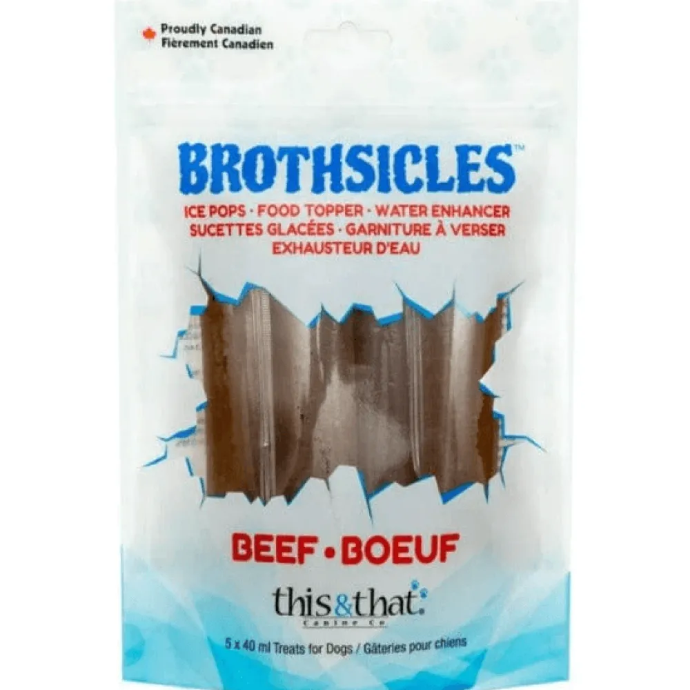 New Brothsicles Beef Treats Treats & Chews