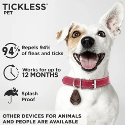 Sale Tickless Classic Pet Natural Ultrasonic Tick & Flea Repeller for Cats & Dogs Supplies Leashes, Collars, Beds, Flea & Tick, Etc.