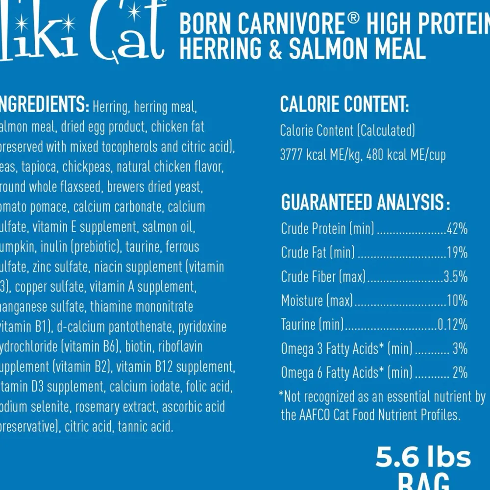 New Born Carnivore High Protein Herring & Salmon Dry Food Dry Cat Food