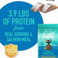 New Born Carnivore High Protein Herring & Salmon Dry Food Dry Cat Food