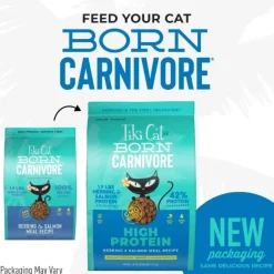 New Born Carnivore High Protein Herring & Salmon Dry Food Dry Cat Food