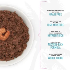 Clearance Can Ahi Tuna & Prawns Recipe In Broth Wet Food Cans, Pouches, Tetra Paks, Etc.