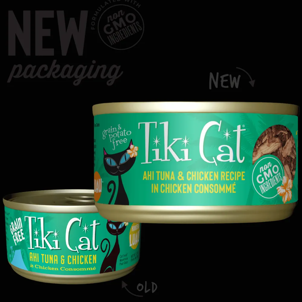 Fashion Can Luau Ahi Tuna & Chicken In Chicken Consomme Wet Food Cans, Pouches, Tetra Paks, Etc.