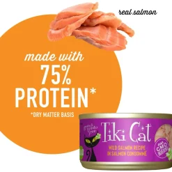 Fashion Can Luau Wild Salmon In Salmon Consomme Wet Food Cans, Pouches, Tetra Paks, Etc.