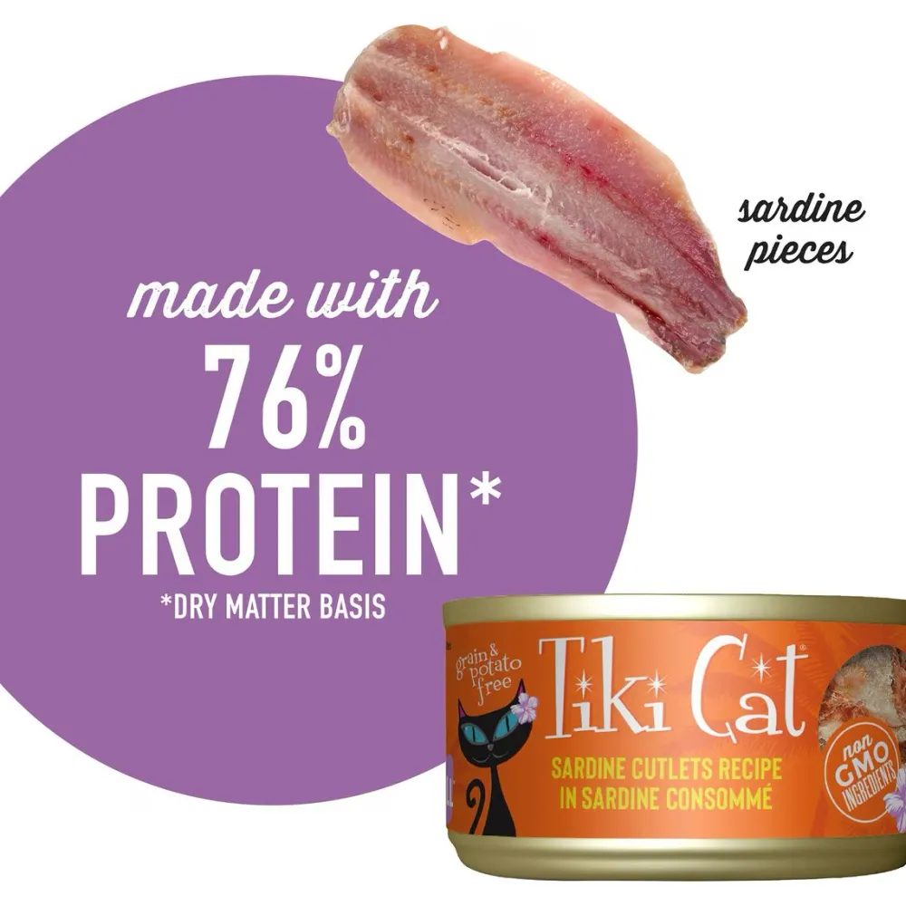 Outlet Can Sardine Cutlets & Sardine Consomme Wet Food Cans, Pouches, Tetra Paks, Etc.