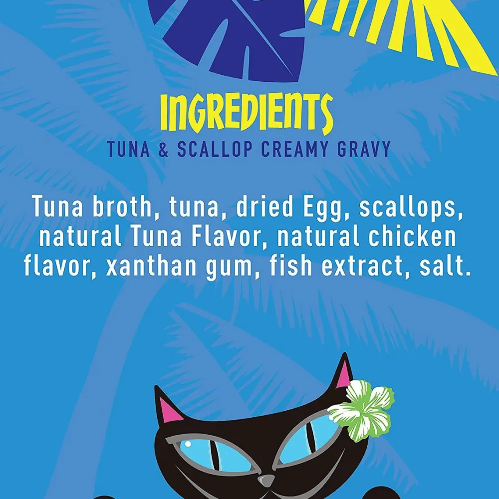 Outlet Stix Tuna & Scallops in Creamy Gravy Grain-Free Wet Cat Treat Treats Crunchy, Soft, Lickable, Etc.