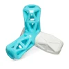 Outlet Squeak N Stuff Rubber Toy Teal Supplies Leashes, Collars, Beds, Flea & Tick, Etc. | Toys Interactive, Plush, Etc.
