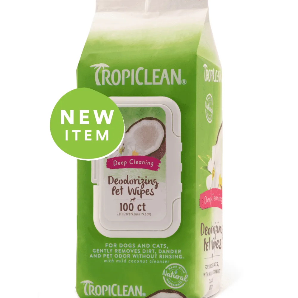Online Deep Cleaning Wipes Supplies Leashes, Collars, Beds, Flea & Tick, Etc.