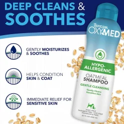 Discount Oxy Med Hypo Allergenic Shampoo Supplies Leashes, Collars, Beds, Flea & Tick, Etc.