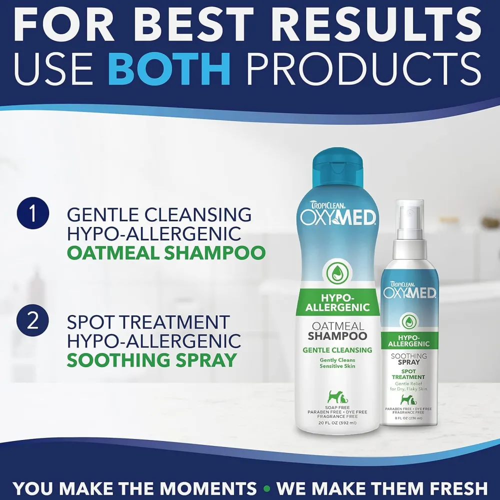 Discount Oxy Med Hypo Allergenic Shampoo Supplies Leashes, Collars, Beds, Flea & Tick, Etc.