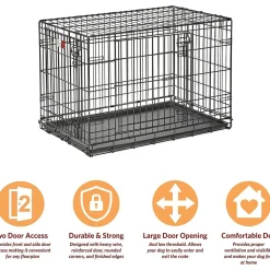 Online Crate Wire Kennel Supplies Leashes, Collars, Beds, Flea & Tick, Etc.