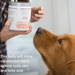 New Veterinary Formula Clinical Care Skin & Coat Itch Relief Supplement Supplies Leashes, Collars, Beds, Flea & Tick, Etc.