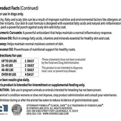 New Veterinary Formula Clinical Care Skin & Coat Itch Relief Supplement Supplies Leashes, Collars, Beds, Flea & Tick, Etc.