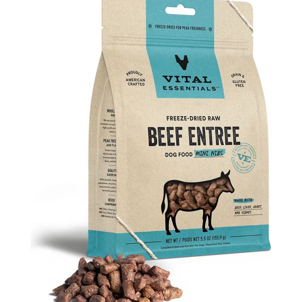 Outlet Freeze Dried Raw Beef Mini Nibs Food Dry, Wet, Freeze Dried, Etc.