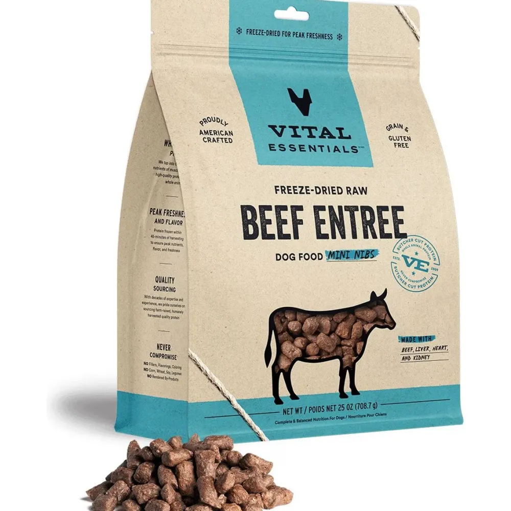 Outlet Freeze Dried Raw Beef Mini Nibs Food Dry, Wet, Freeze Dried, Etc.