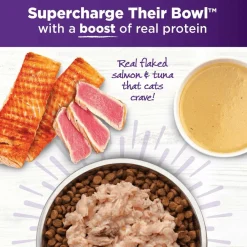 Outlet Bowl Boosters Flaked Salmon & Tuna Wet Cat Topper Wet Food Cans, Pouches, Tetra Paks, Etc.