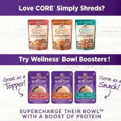 Fashion Bowl Boosters Shredded Chicken Wet Cat Topper Wet Food Cans, Pouches, Tetra Paks, Etc.