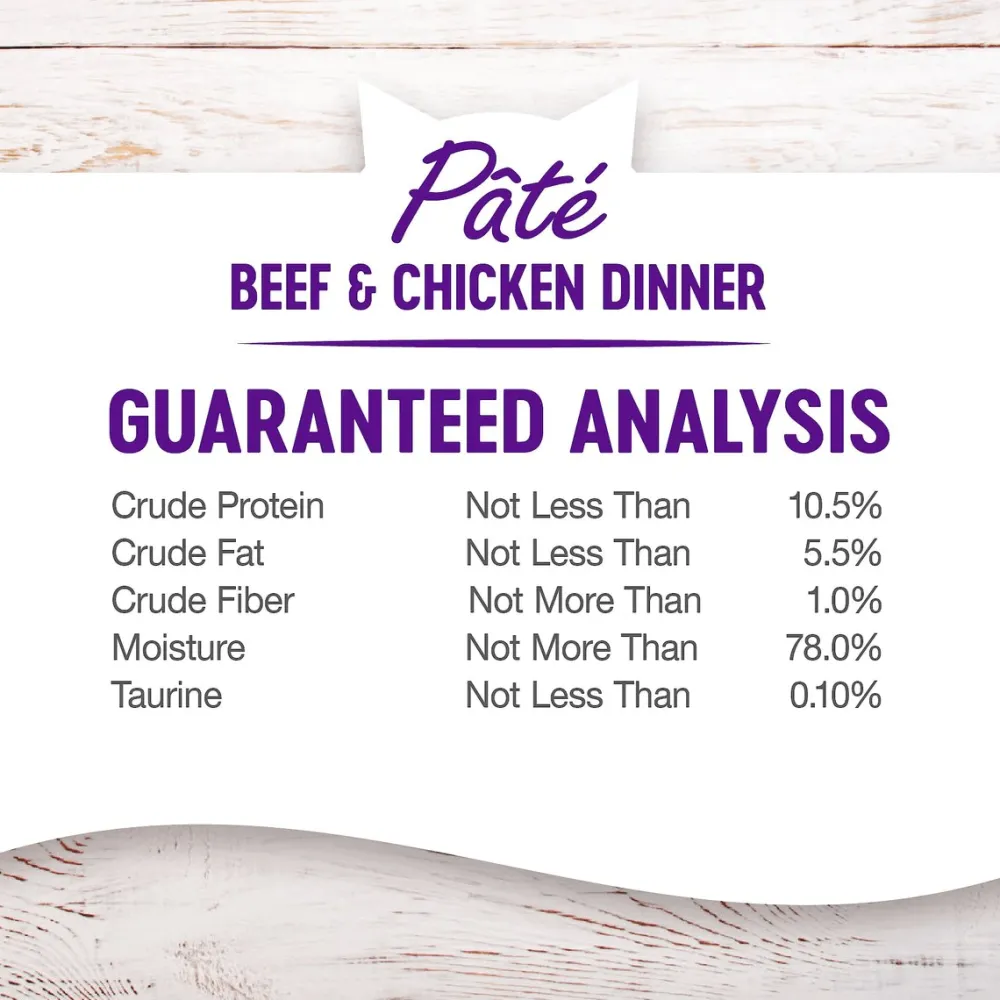 New Complete Health Adult Beef & Chicken Formula Grain-Free Canned Cat Food Wet Food Cans, Pouches, Tetra Paks, Etc.