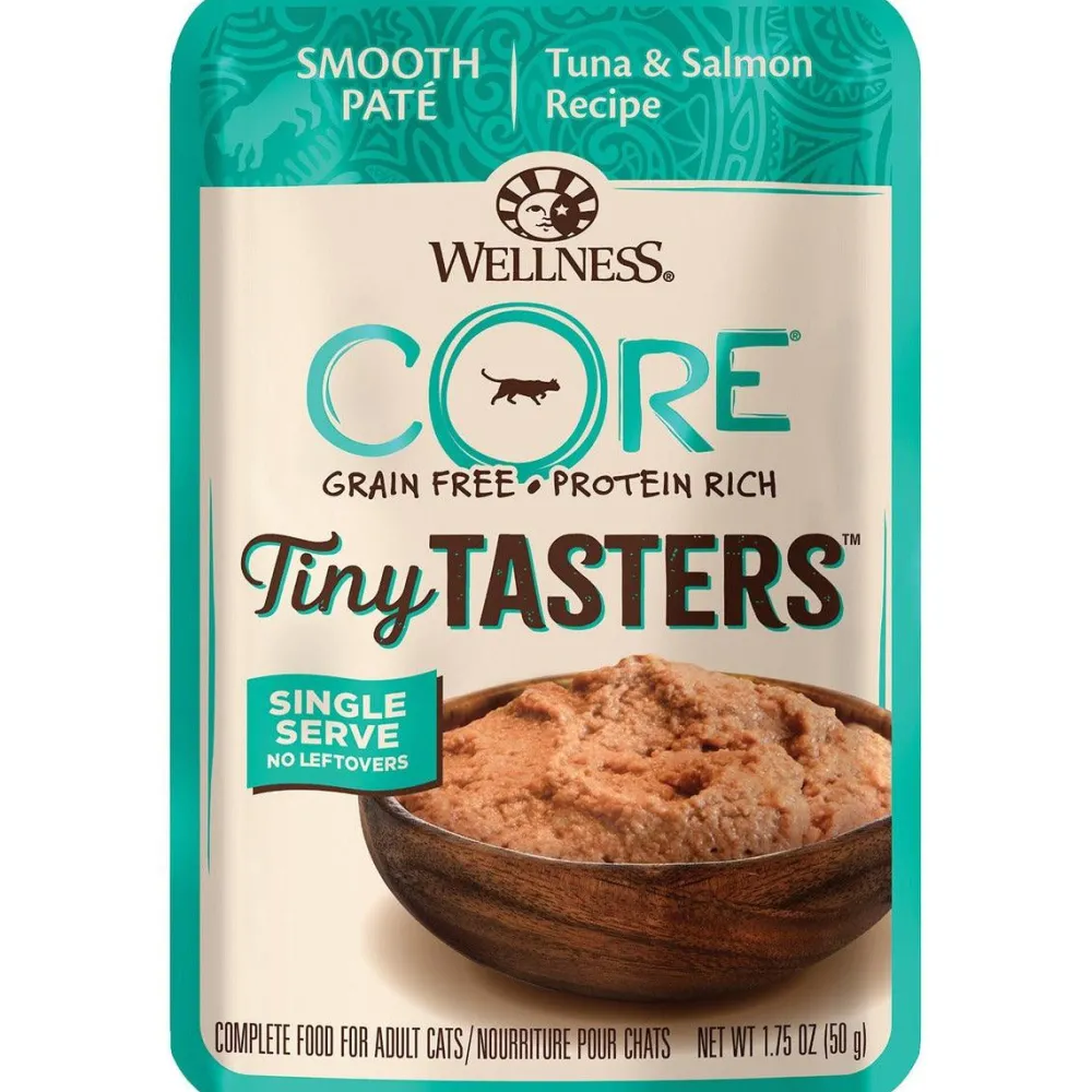 Clearance CORE Tiny Tasters Tuna & Salmon Wet Cat Food Wet Food Cans, Pouches, Tetra Paks, Etc.