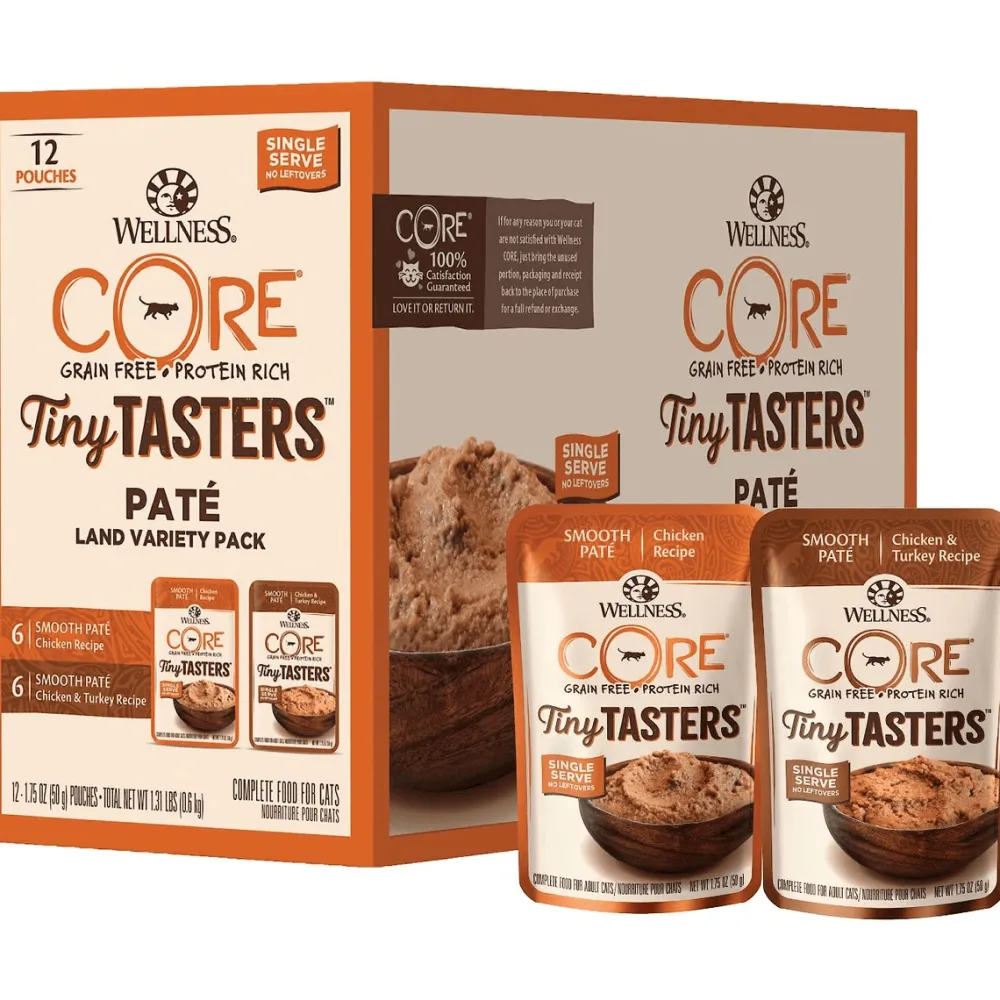 New CORE Tiny Tasters Pâté Land Variety Pack Wet Food Cans, Pouches, Tetra Paks, Etc.