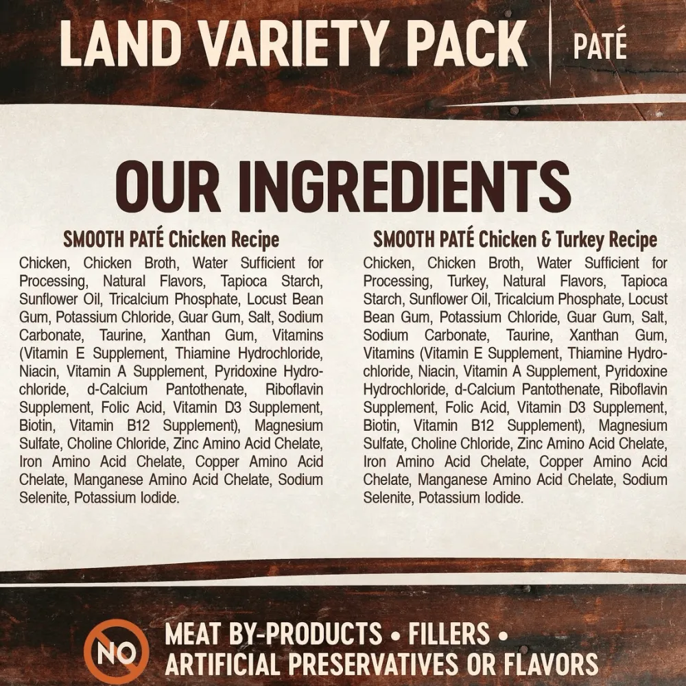 New CORE Tiny Tasters Pâté Land Variety Pack Wet Food Cans, Pouches, Tetra Paks, Etc.