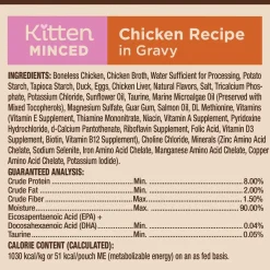 Sale CORE Tiny Tasters Kitten Minced Chicken in Gravy Wet Cat Food Wet Food Cans, Pouches, Tetra Paks, Etc.