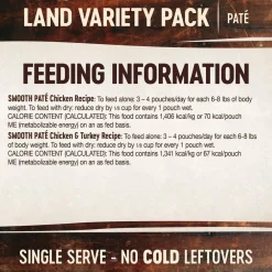 New CORE Tiny Tasters Pâté Land Variety Pack Wet Food Cans, Pouches, Tetra Paks, Etc.