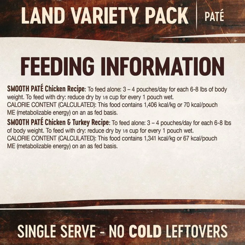 New CORE Tiny Tasters Pâté Land Variety Pack Wet Food Cans, Pouches, Tetra Paks, Etc.