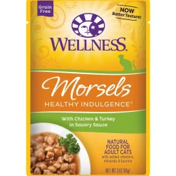 Clearance Healthy Indulgence Morsels Chicken & Turkey Wet Cat Food Wet Food Cans, Pouches, Tetra Paks, Etc.