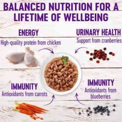 New Healthy Indulgence Morsels Chicken & Chicken Liver Wet Cat Food Wet Food Cans, Pouches, Tetra Paks, Etc.
