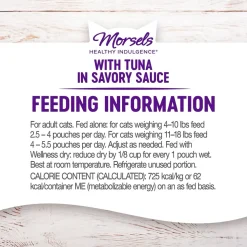 Fashion Healthy Indulgence Morsels Tuna Wet Cat Food Wet Food Cans, Pouches, Tetra Paks, Etc.