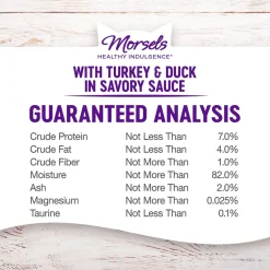 Online Healthy Indulgence Morsels Turkey & Duck Wet Cat Food Wet Food Cans, Pouches, Tetra Paks, Etc.