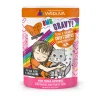 Fashion Cat Pouch BFF Omg Sweet Cheeks Tuna & Salmon Dinner in Gravy Wet Food Cans, Pouches, Tetra Paks, Etc.