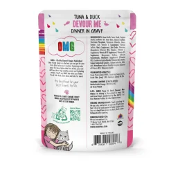 Best Cat Pouch BFF Omg Devour Me Tuna & Duck Dinner in Gravy Wet Food Cans, Pouches, Tetra Paks, Etc.