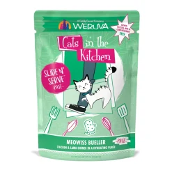 Fashion Cat Pouch Cats in the Kitchen Meowisss Bueller Chicken & Lamb Pate Wet Food Cans, Pouches, Tetra Paks, Etc.