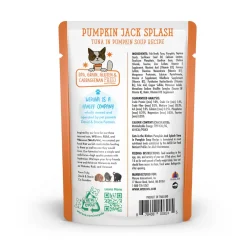 New Cat Pouch Cats in the Kitchen Pumpkin Jack Splash Tuna & Pumpkin Dinner in Gravy Wet Food Cans, Pouches, Tetra Paks, Etc.