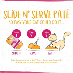 Sale Cat Pouch Cats in the Kitchen Karate Kitty Beef & Salmon Pate Wet Food Cans, Pouches, Tetra Paks, Etc.