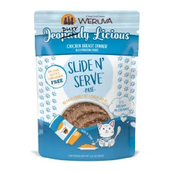 New Cat Pouch Jeopurrdy Licious Chicken Pate Wet Food Cans, Pouches, Tetra Paks, Etc.