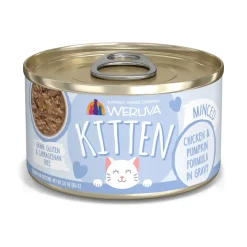 Outlet Kitten Can Chicken, Tuna & Pumpkin Dinner in Gravy Wet Food Cans, Pouches, Tetra Paks, Etc.