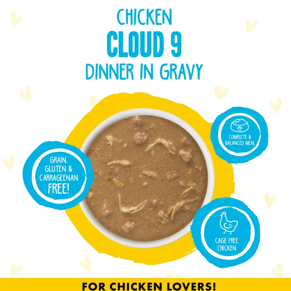 Outlet Wet Cat Food BFF Omg Chicken Cloud Dinner in Gravy Wet Food Cans, Pouches, Tetra Paks, Etc.
