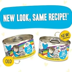 Discount Wet Cat Food BFF Omg Qt Patootie! Chicken & Turkey Dinner in gravy Wet Food Cans, Pouches, Tetra Paks, Etc.