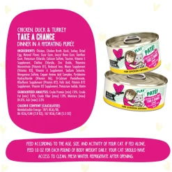 Online Wet Cat Food BFF Take A Chance! Chicken, Duck & Turkey Pate Wet Food Cans, Pouches, Tetra Paks, Etc.