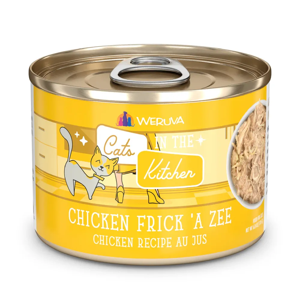 Hot Wet Cat Food Cats in the Kitchen Chicken Frick A- Zee Shreds Wet Food Cans, Pouches, Tetra Paks, Etc.