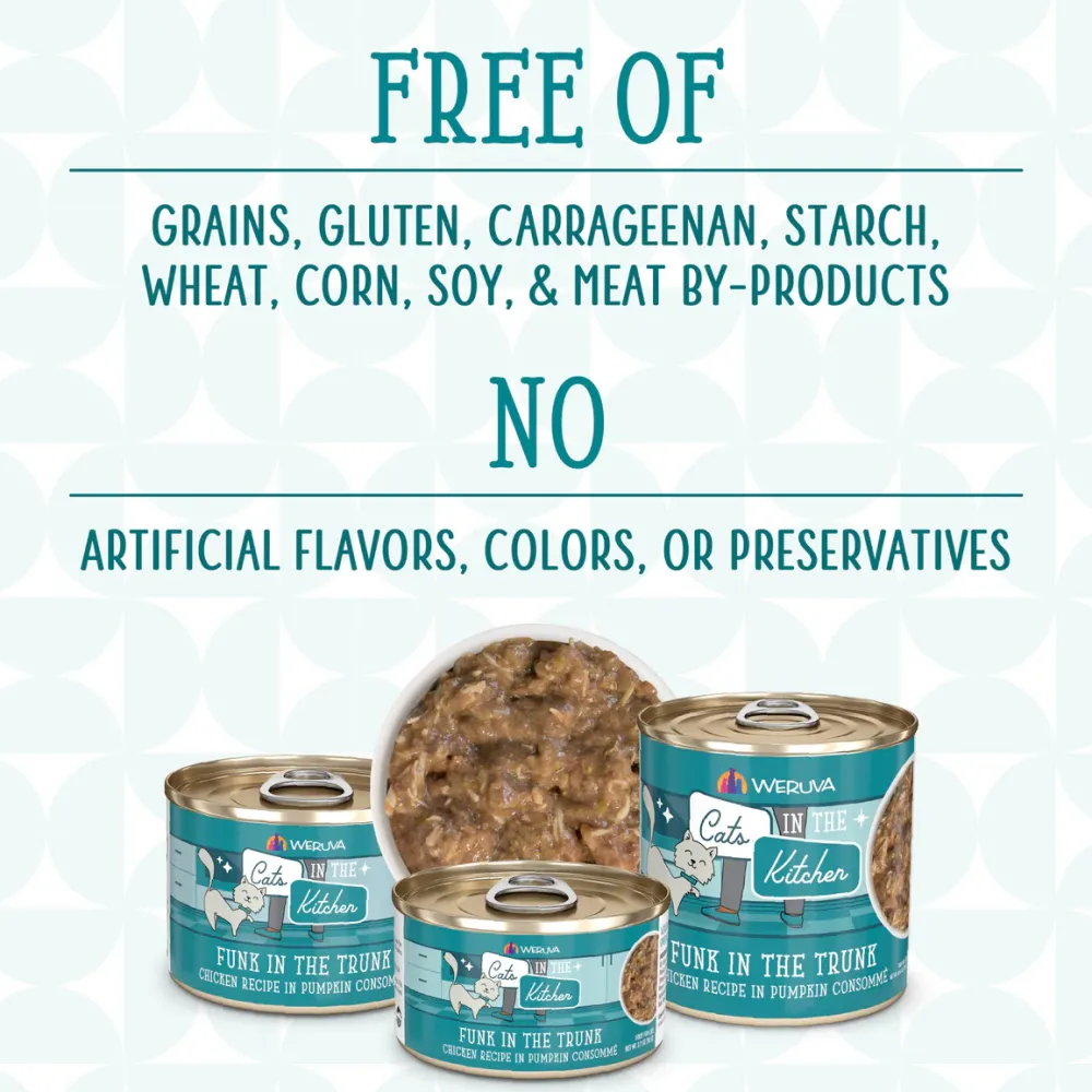 Discount Wet Cat Food Cats in the Kitchen Funk In The Trunk Chicken & Pumpkin Pate Wet Food Cans, Pouches, Tetra Paks, Etc.