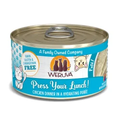 Outlet Wet Cat Food Press Your Lunch Chicken Pate Wet Food Cans, Pouches, Tetra Paks, Etc.