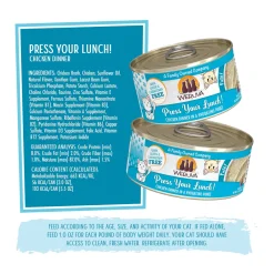 Outlet Wet Cat Food Press Your Lunch Chicken Pate Wet Food Cans, Pouches, Tetra Paks, Etc.