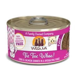 Best Wet Cat Food Tic Tac Whoa! Tuna & Salmon Pate Wet Food Cans, Pouches, Tetra Paks, Etc.