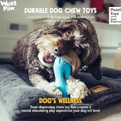 Online West Paw Zogoflex Qwizi Green Supplies Leashes, Collars, Beds, Flea & Tick, Etc. | Toys Interactive, Plush, Etc.