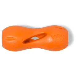 Clearance West Paw Zogoflex Qwizi Tangerine Supplies Leashes, Collars, Beds, Flea & Tick, Etc. | Toys Interactive, Plush, Etc.